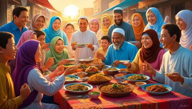 sahur bersama masyarakat saat ramadhan